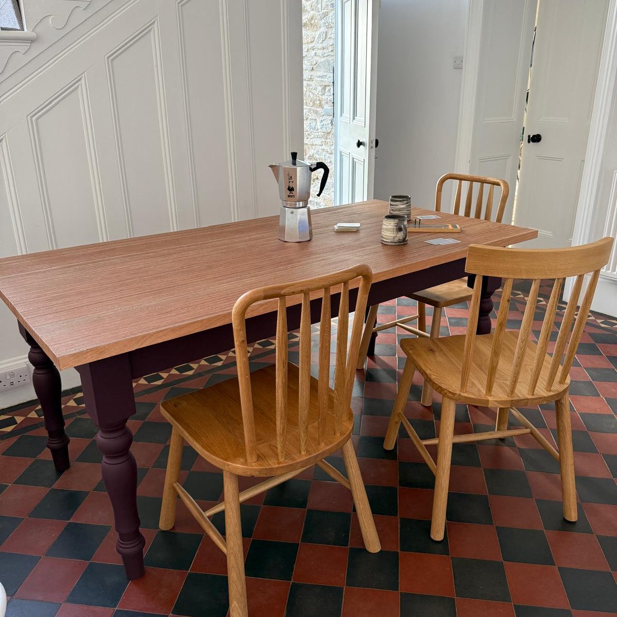 Farmhouse Wooden Dining Table 'The Newquay'