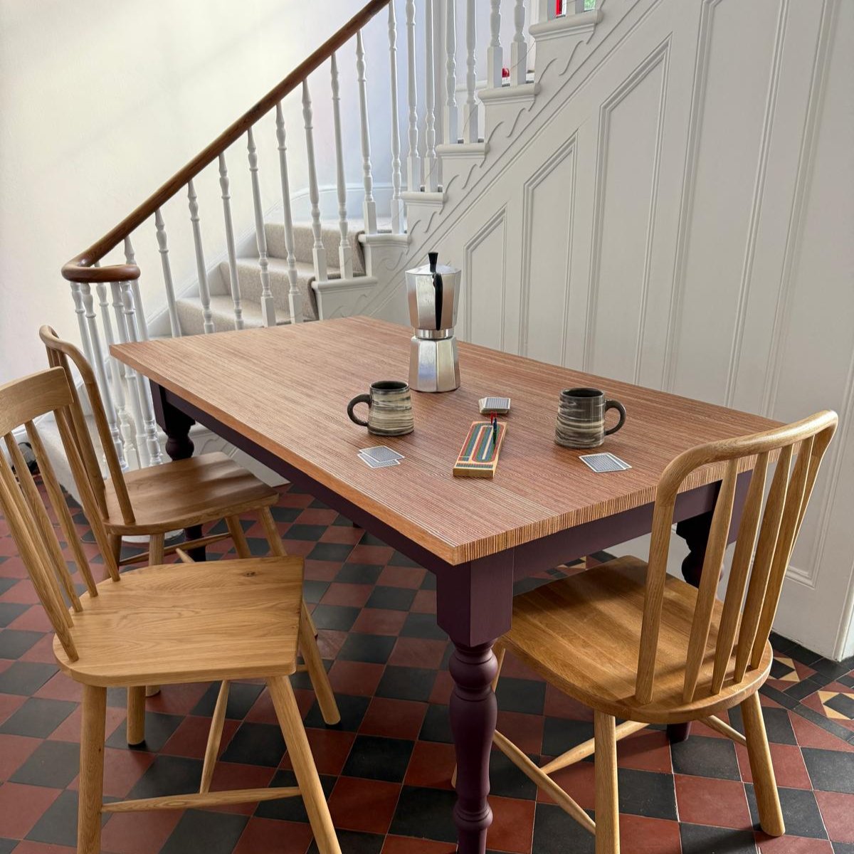 Farmhouse Wooden Dining Table 'The Newquay'