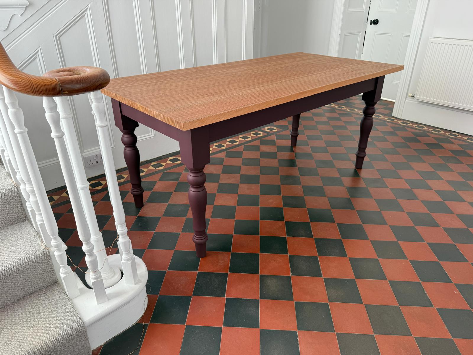 Farmhouse Wooden Dining Table 'The Newquay'