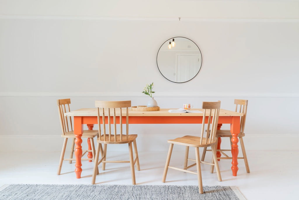'The Bude' Farmhouse Wooden Dining Table