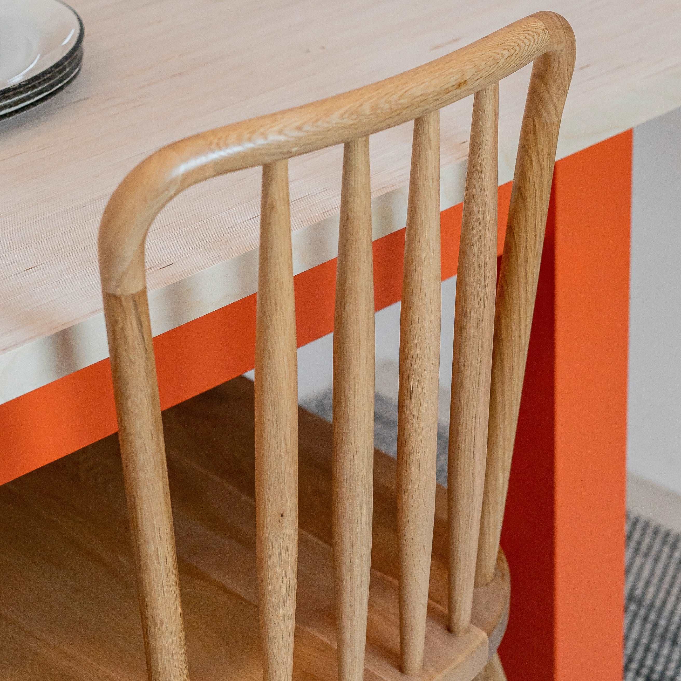 Crafters Oak Wooden Dining Chair (In Pairs)