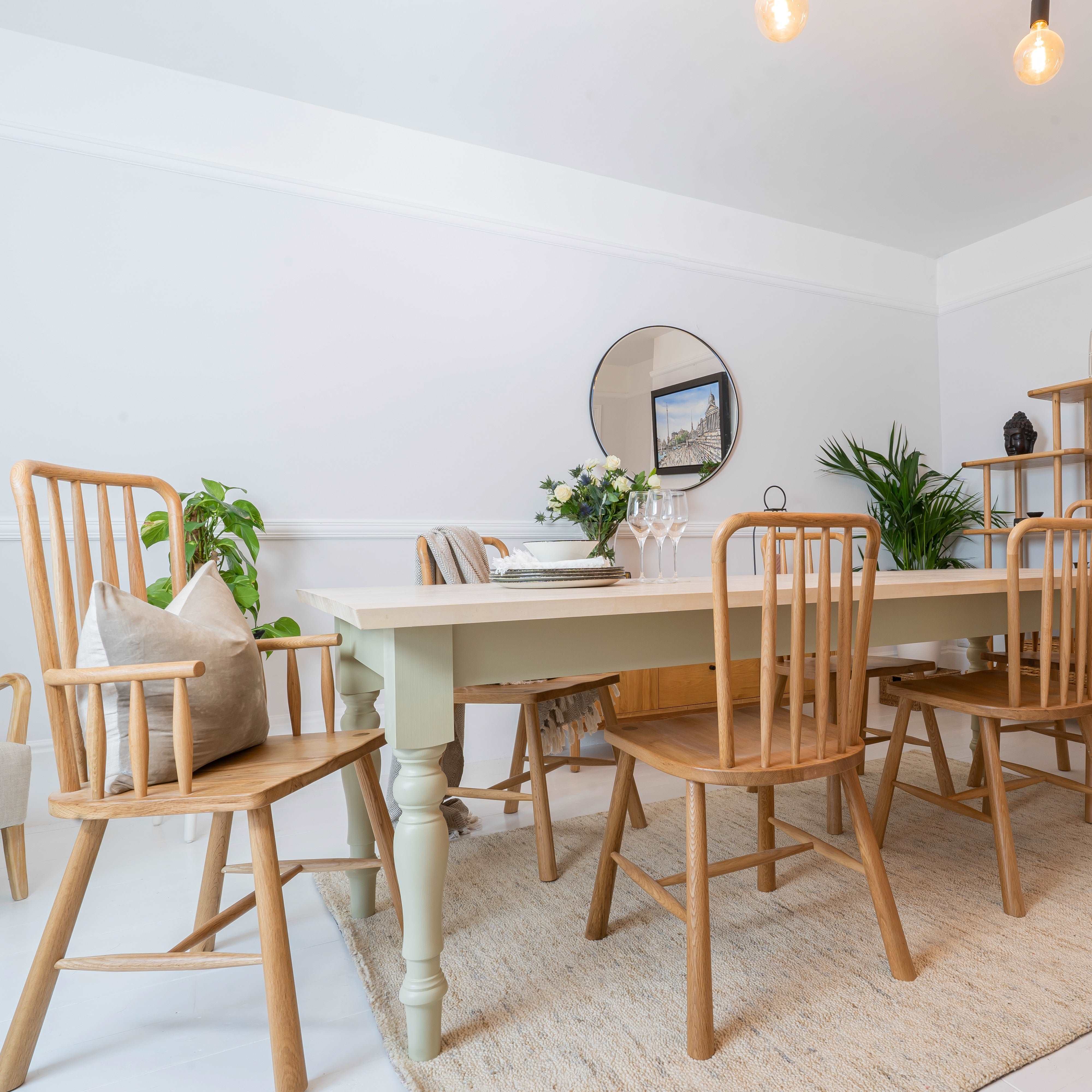 Crafters Oak Wooden Dining Chair (In Pairs)