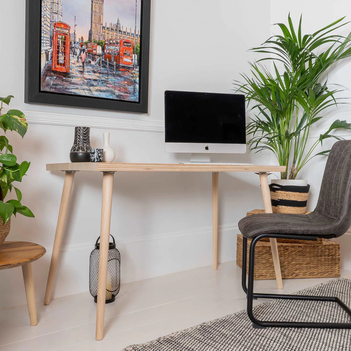 Sand Made Birch Ply Desk