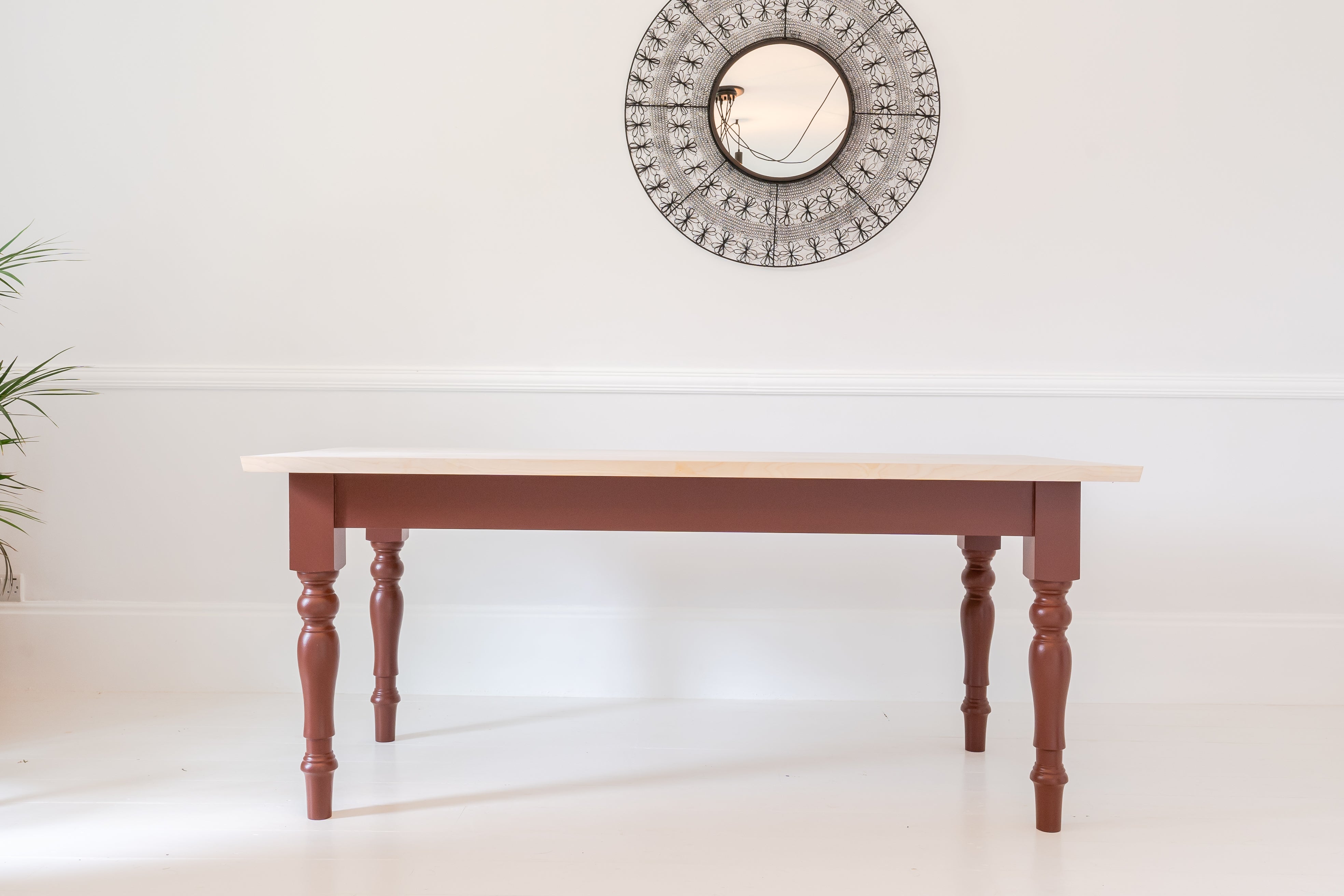 'The Newquay' Farmhouse Wooden Dining Table