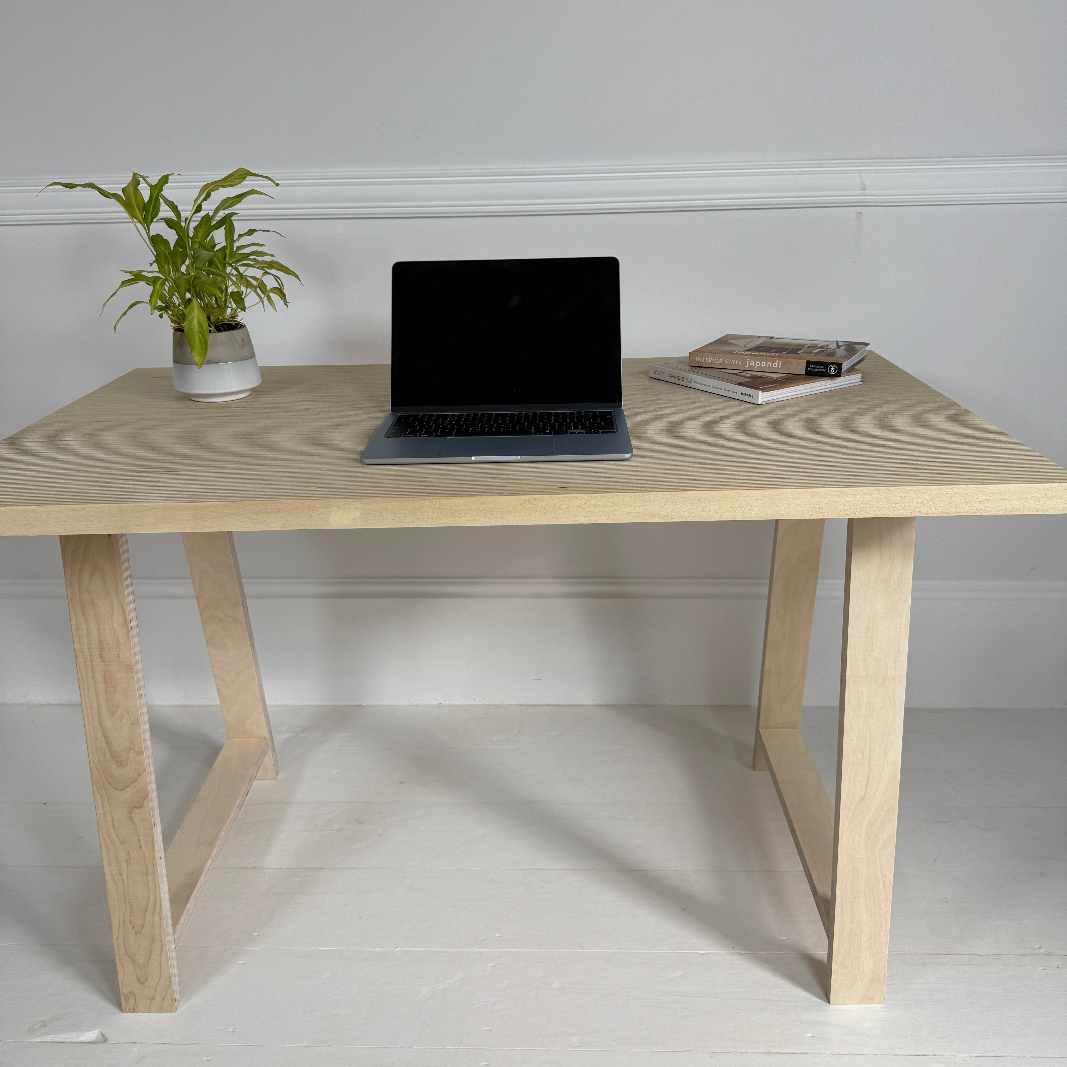 Made to Measure Desk Top in Edge Grain Birch Ply