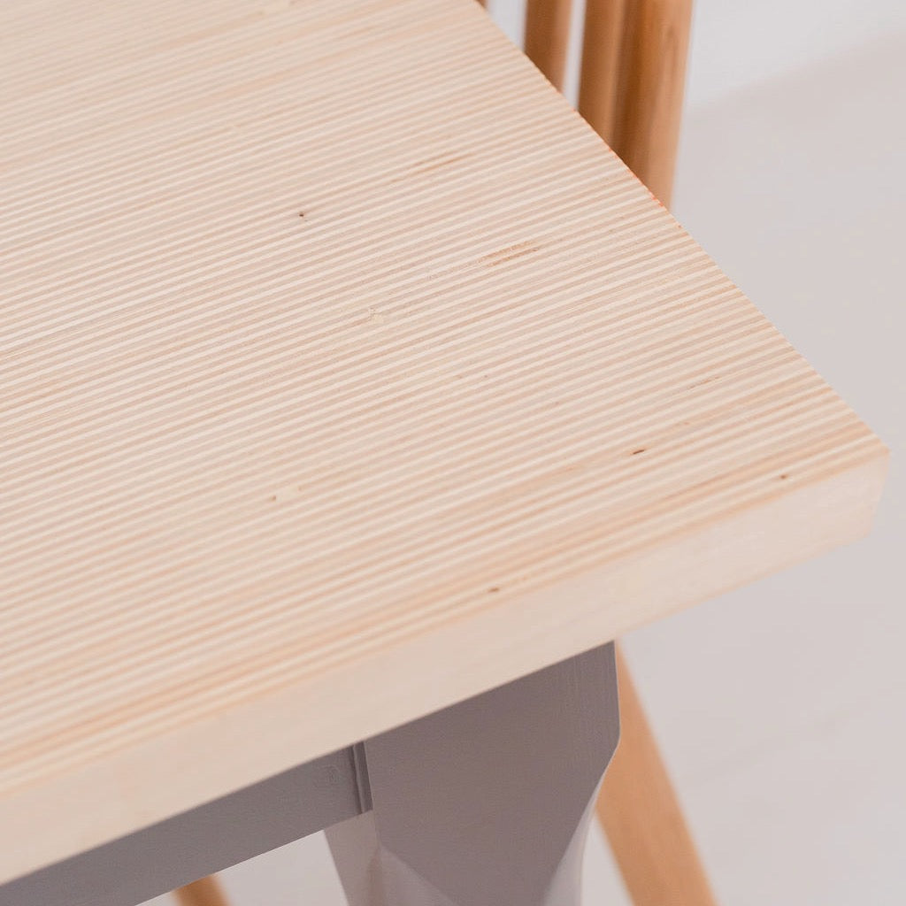 'The Tintagel' Wooden Dining Table (Green)