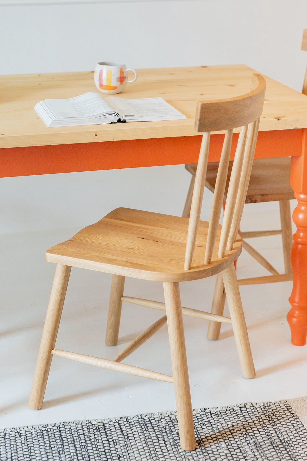 Bespoke Bude Solid Pine Farmhouse Dining Table